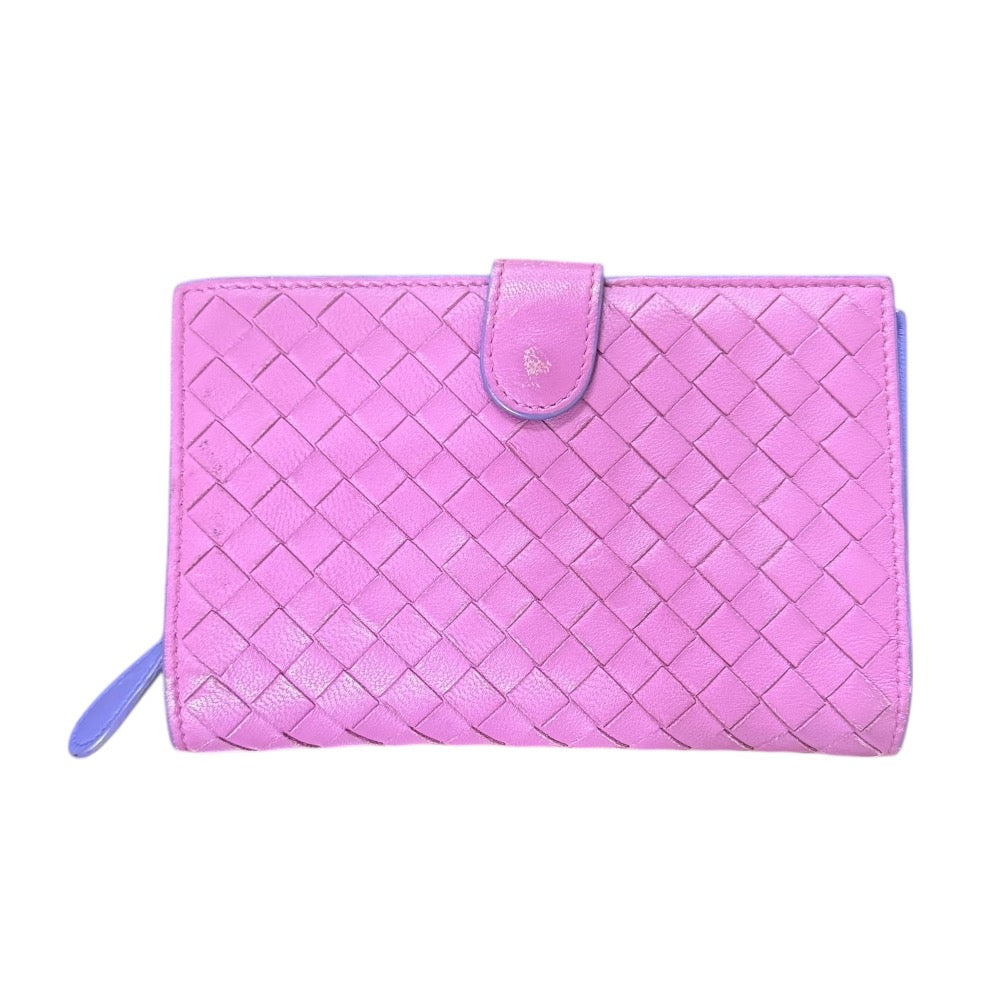 ボッテガ・ヴェネタイントレチャートレザー財布