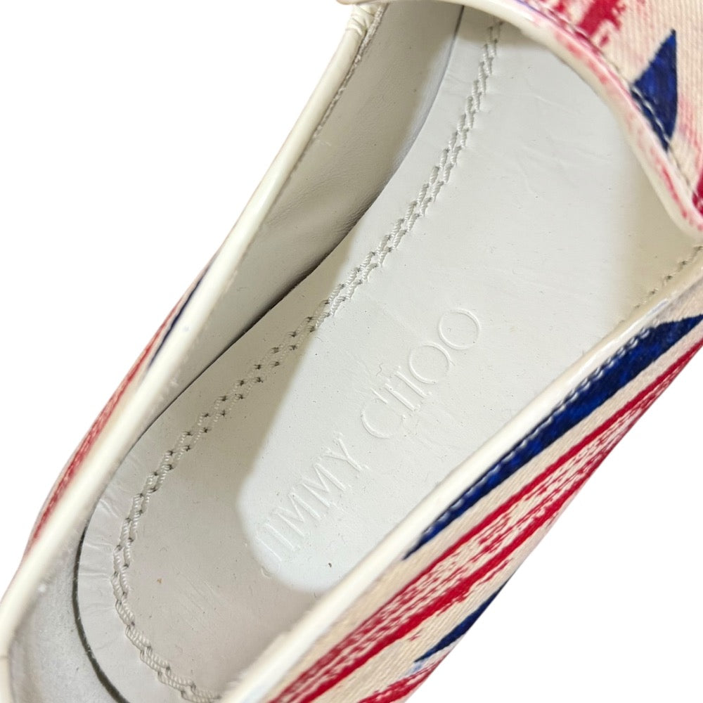 ジミー チュウ ユニオン ジャック オペラ シューズ