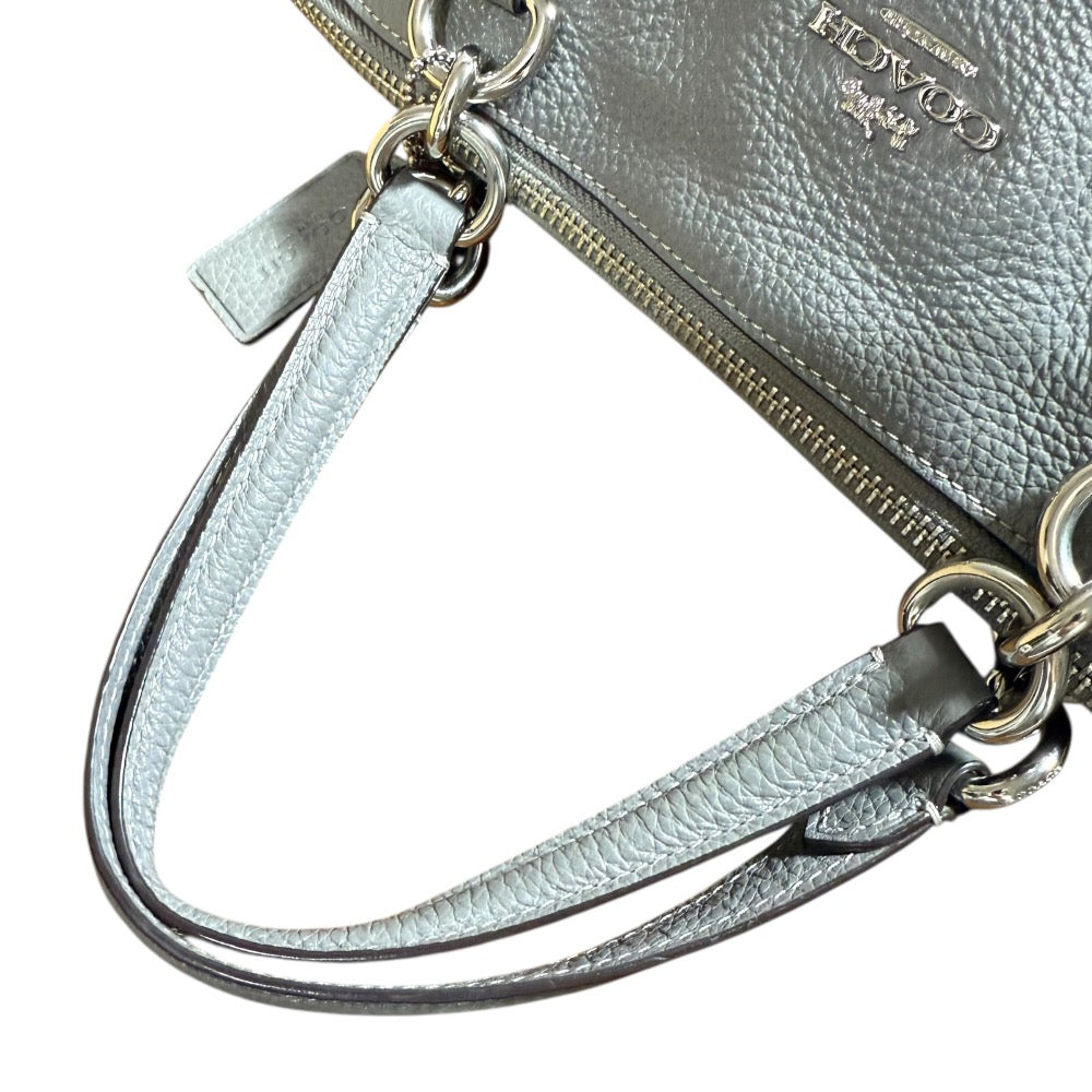 コーチ アリー ペブルド レザー 2WAY ハンドバッグ