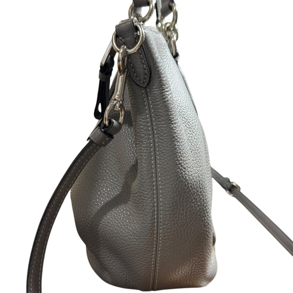 コーチ アリー ペブルド レザー 2WAY ハンドバッグ