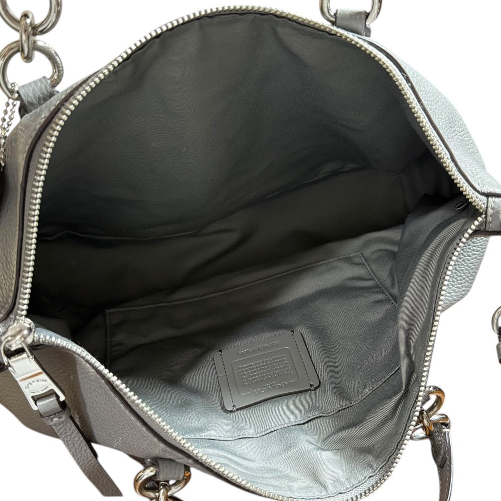 コーチ アリー ペブルド レザー 2WAY ハンドバッグ