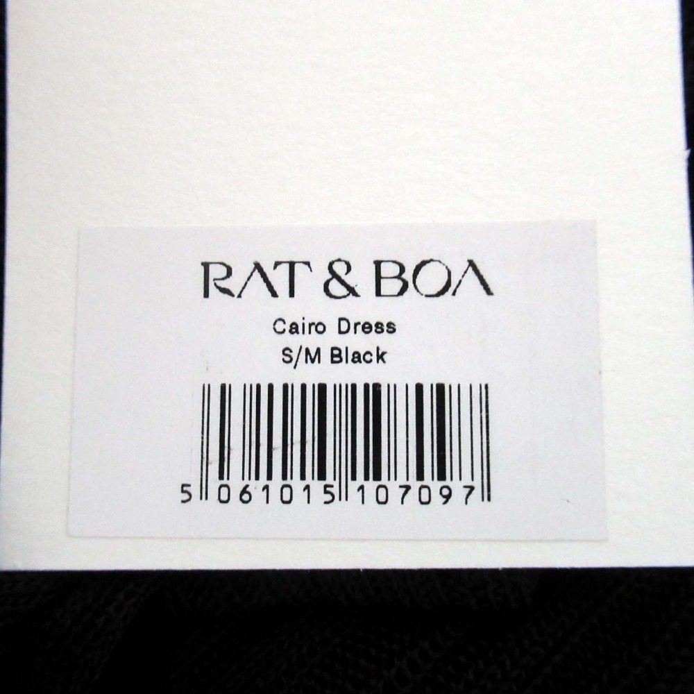 RAT&BOA リブニットハイネックワンピース