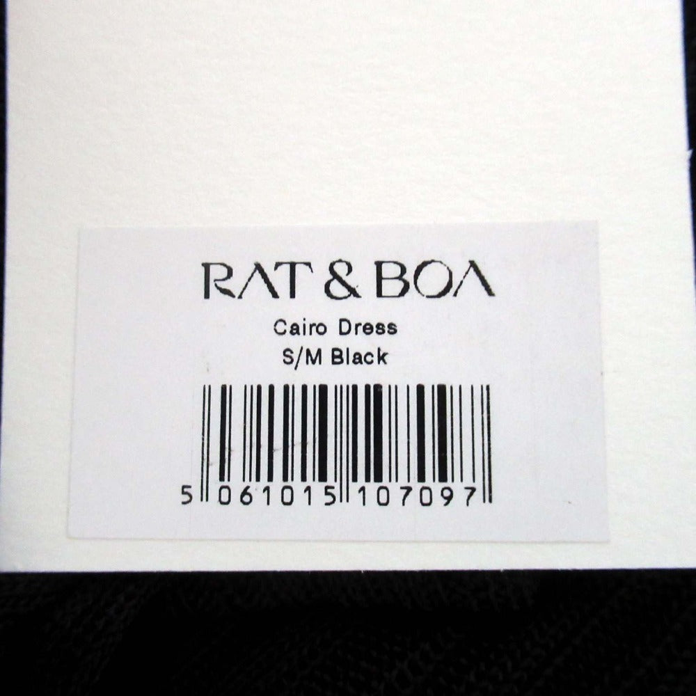 RAT&BOA リブニットハイネックワンピース