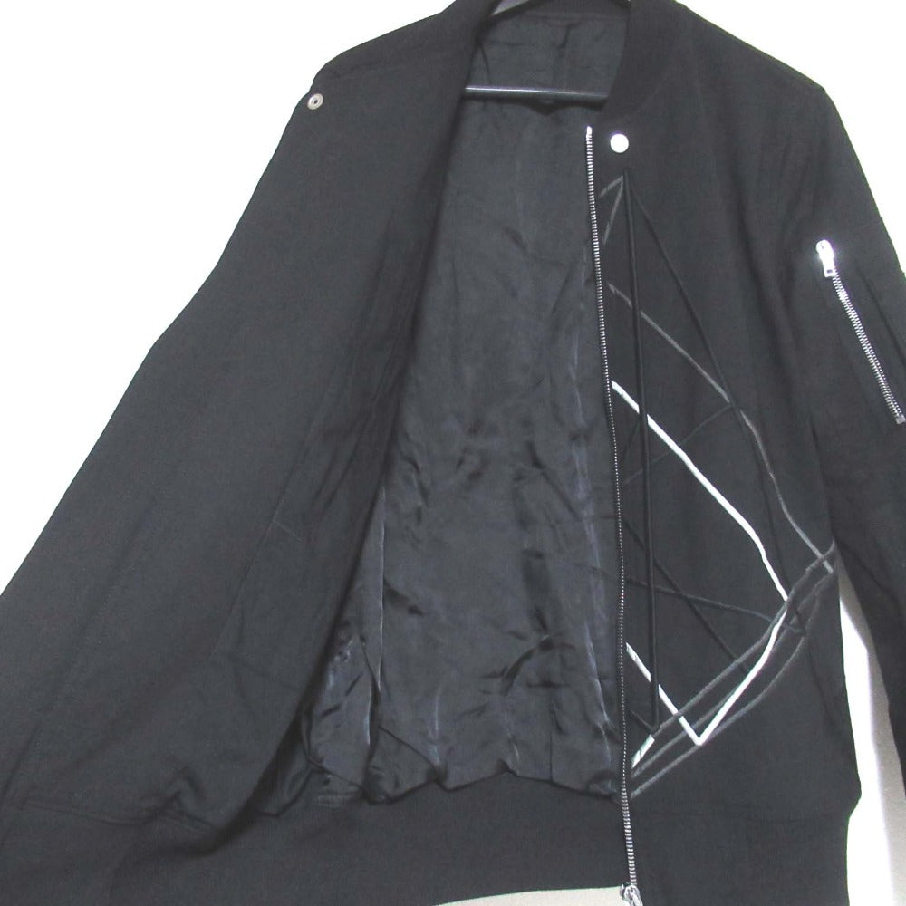 リックオウエンス BABEL期 MA-1フライトボンバージャケット ブルゾン