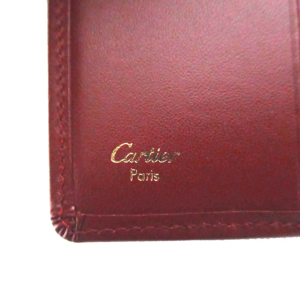 カルティエ マストライン 三つ折り財布