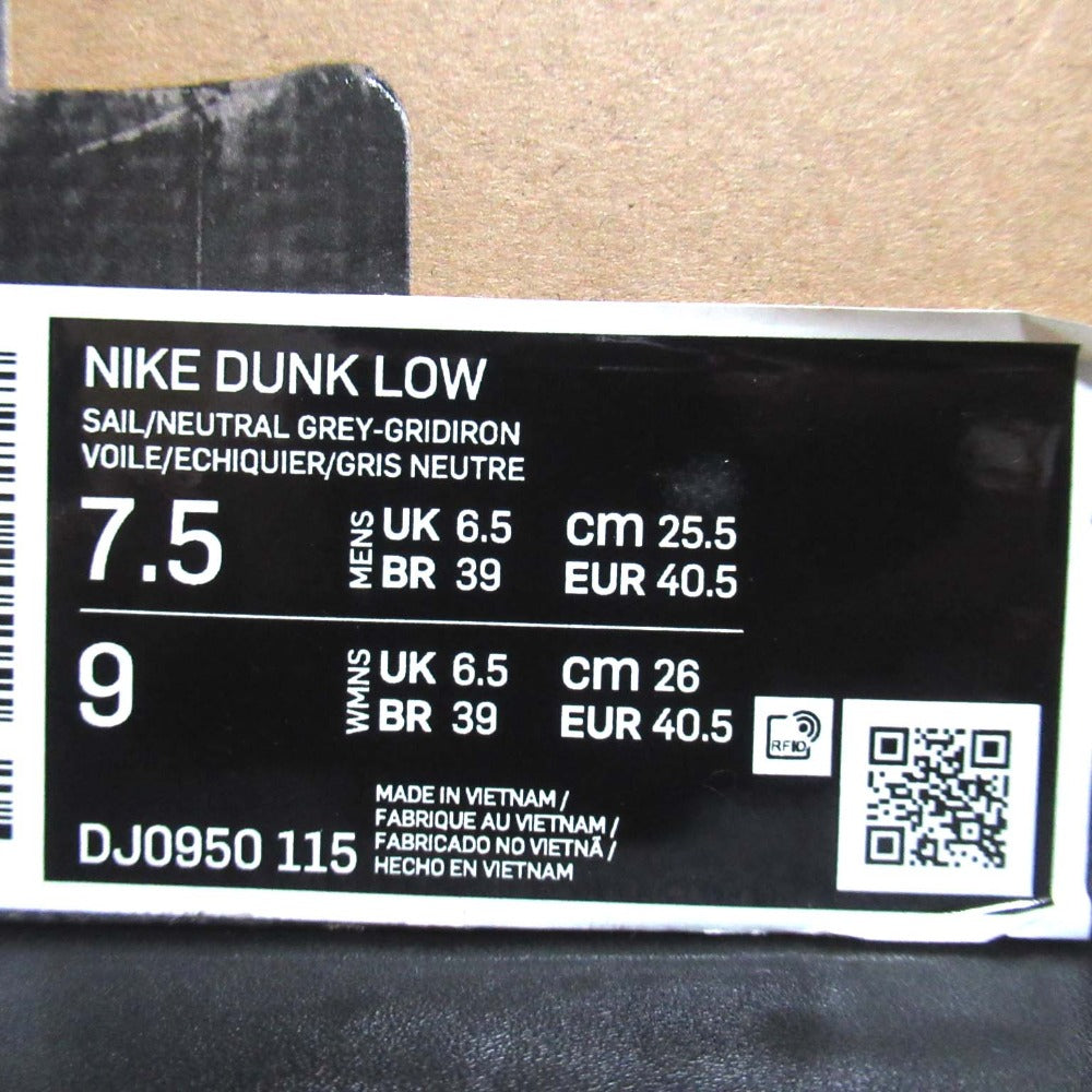 ナイキ オフホワイト DUNK LOW スニーカー