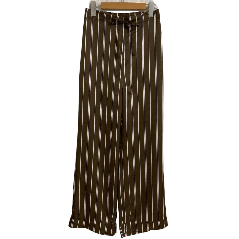 H BEAUTY&YOUTH Stripe Pajamas Wide No Pleats パンツ