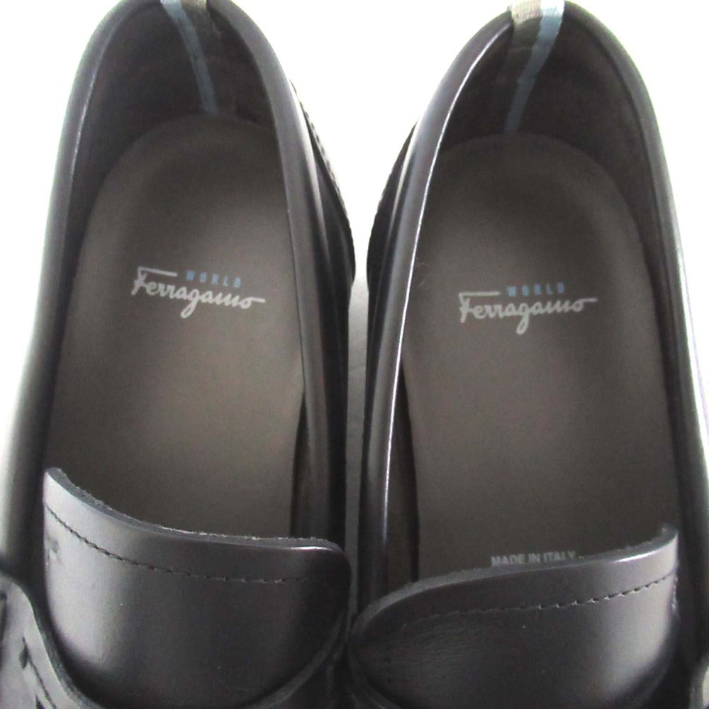 サルヴァトーレ フェラガモ コインローファー レザー ローファー