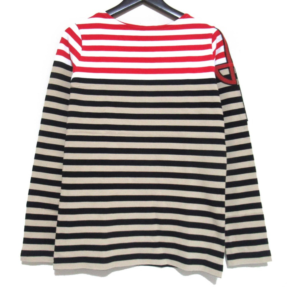 パトゥ ボーダー長袖Tシャツ