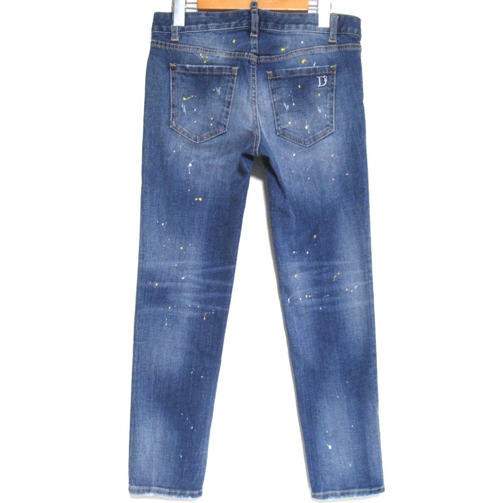ディースクエアード Cropped Twiggy Jean デニムパンツ