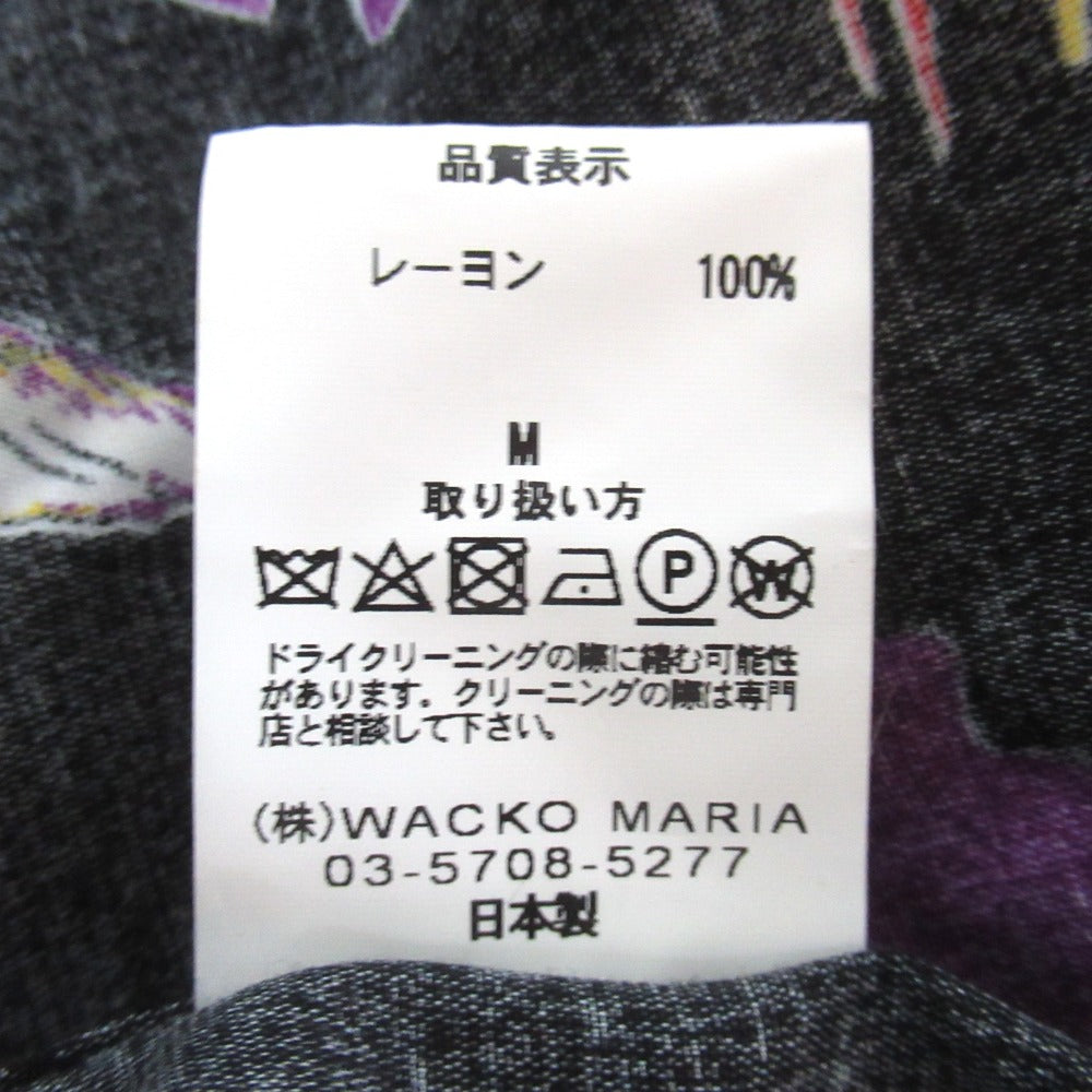 ワコマリア JAMAICA 長袖ハワイアンシャツ