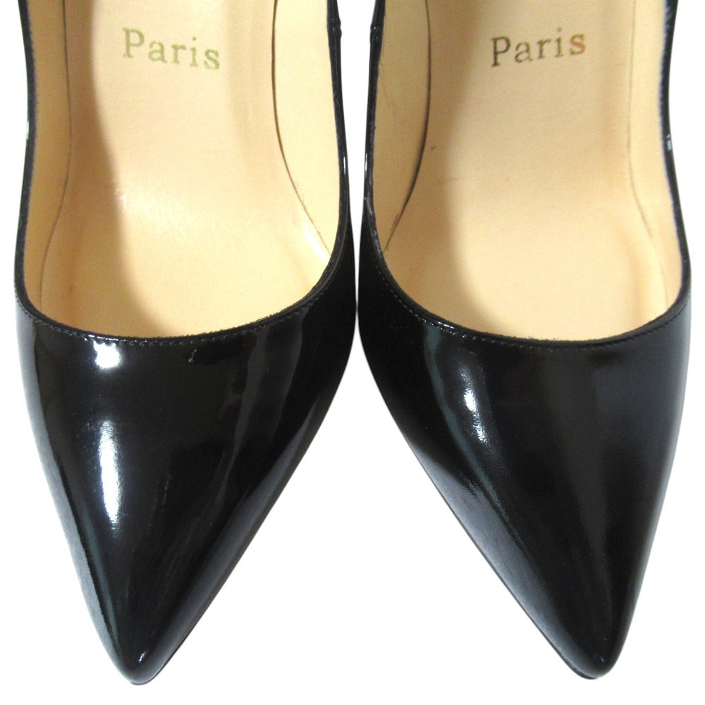 クリスチャンルブタン PIGALLE100 パテントパンプス
