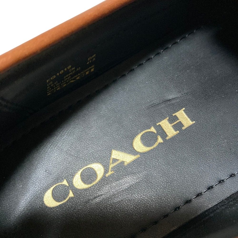 コーチ Motto Varsity Driver レザーローファー