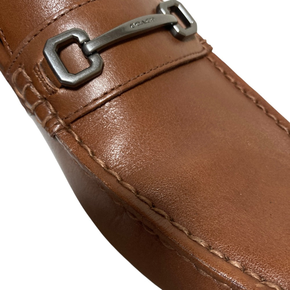 コーチ Motto Varsity Driver レザーローファー