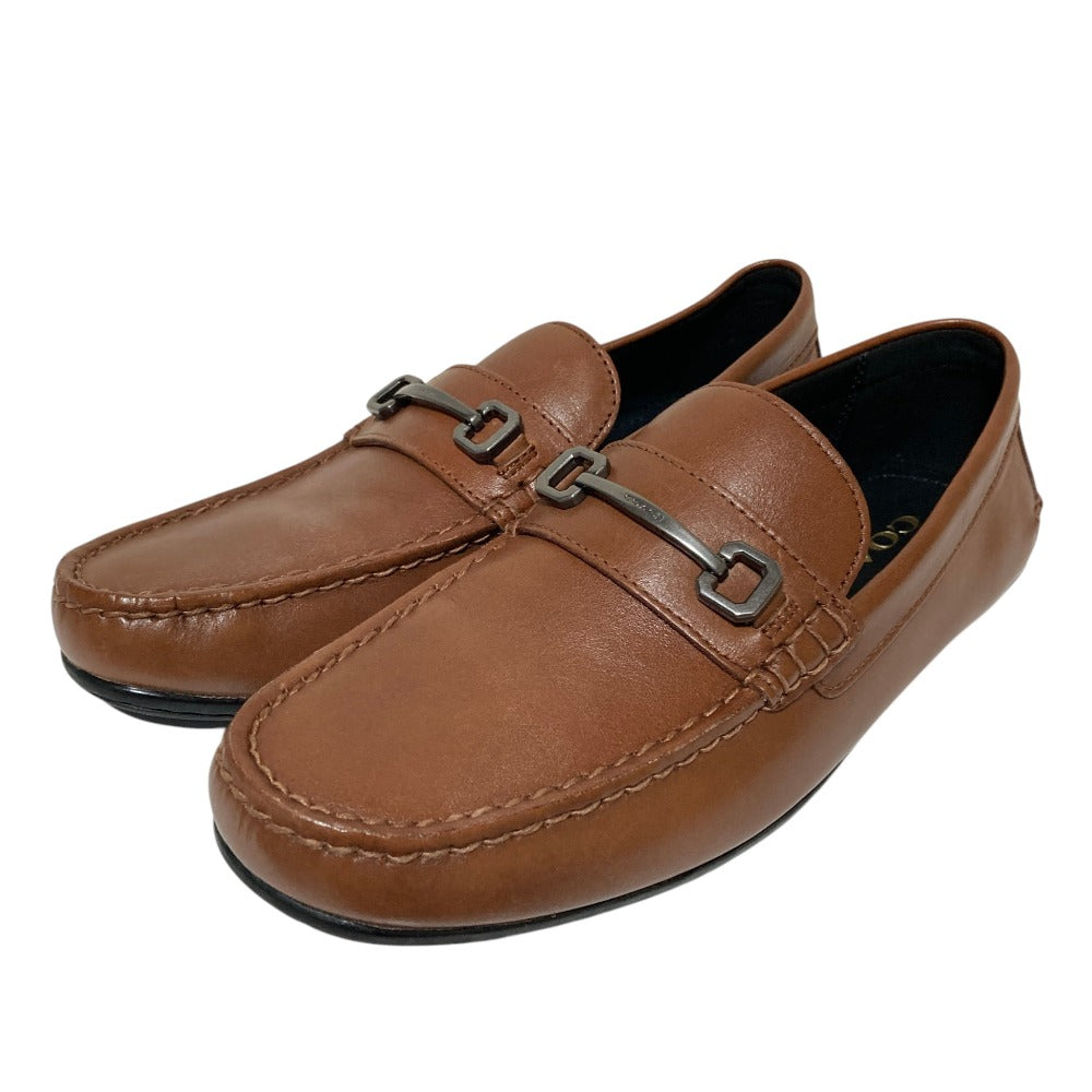 コーチ Motto Varsity Driver レザーローファー
