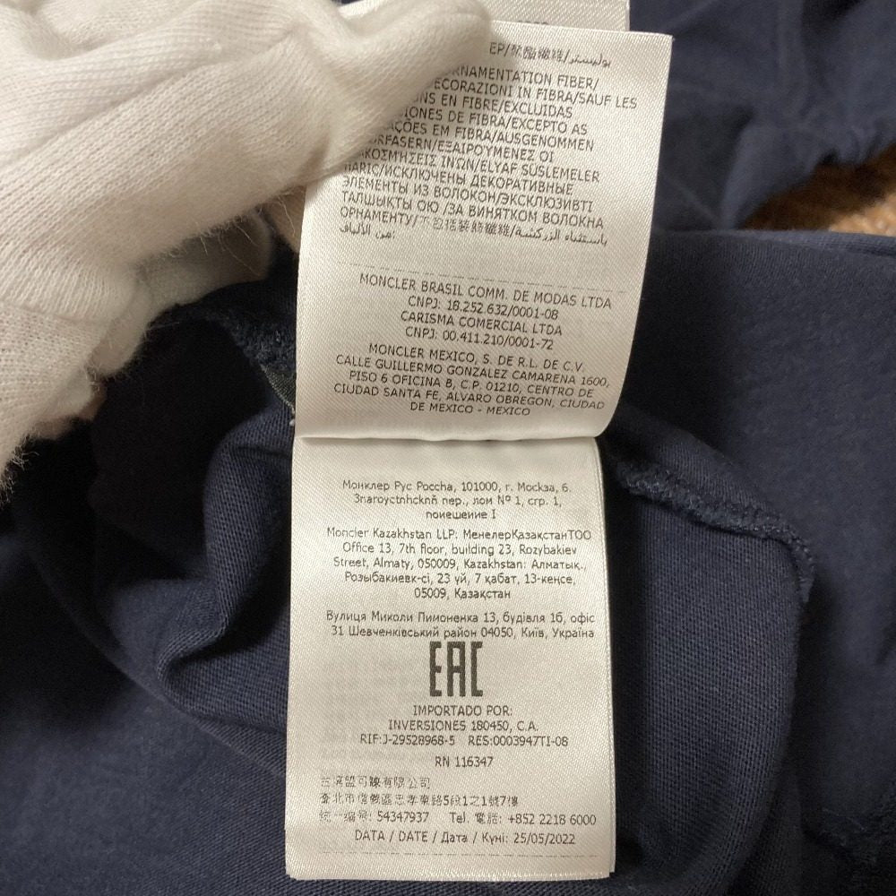 モンクレール 長袖Tシャツ