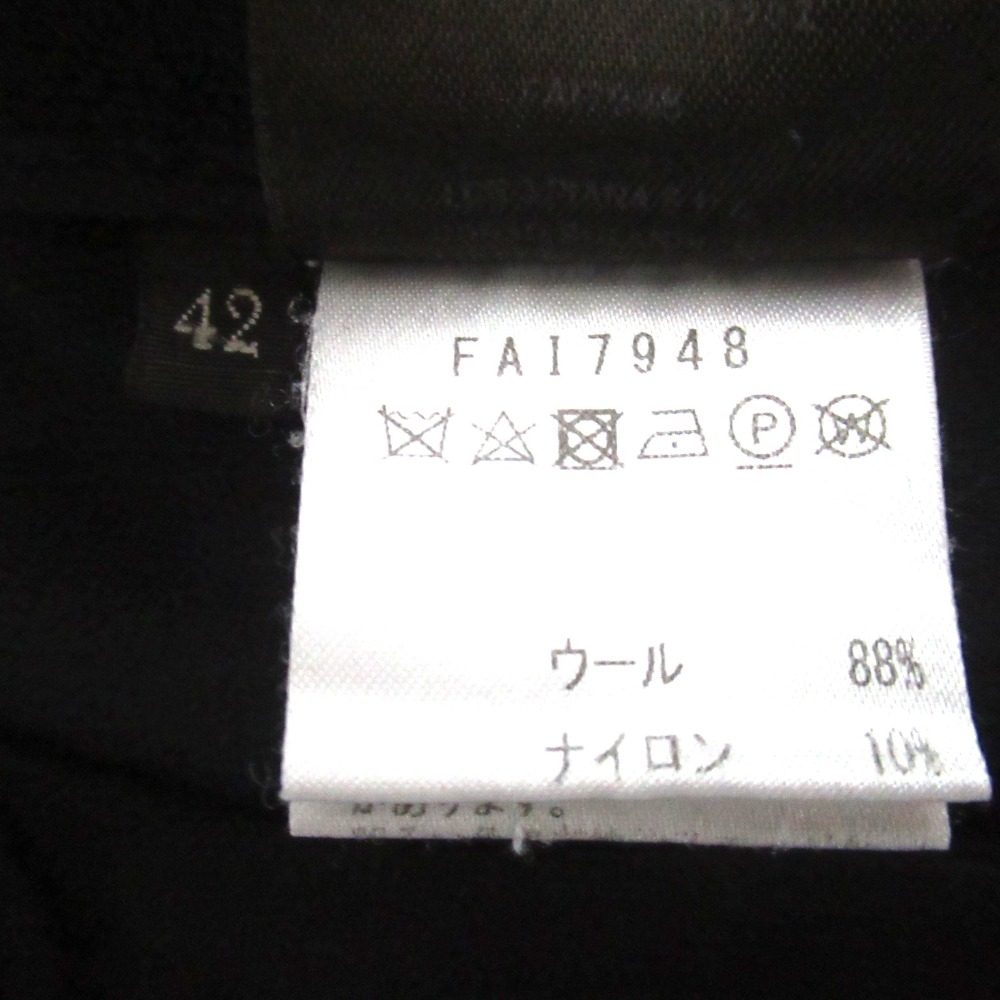 ロロピアーナ ストレッチウールスラックス