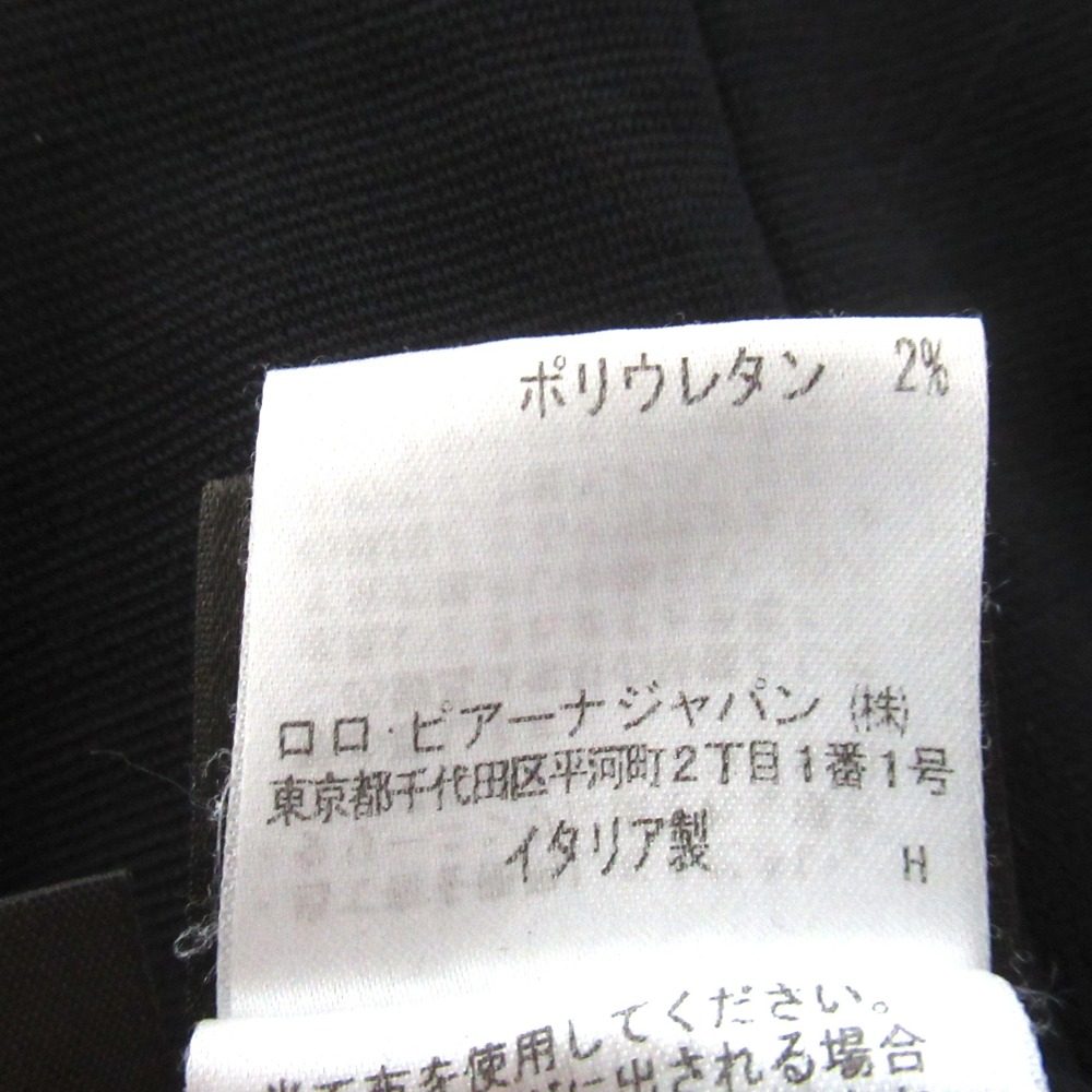 ロロピアーナ ストレッチウールスラックス