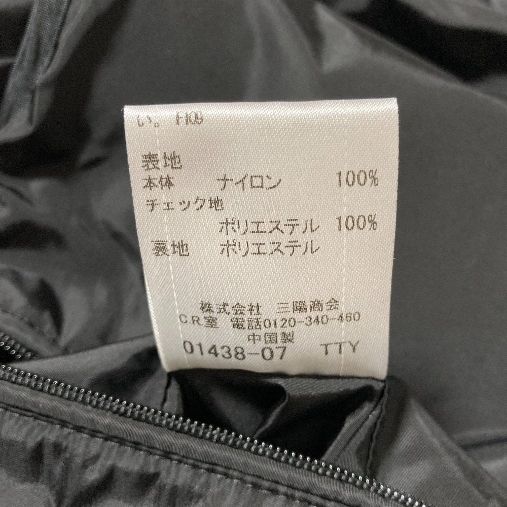 ブラックレーベルクレストブリッジ LIMONTAナイロンミリタリージャケット