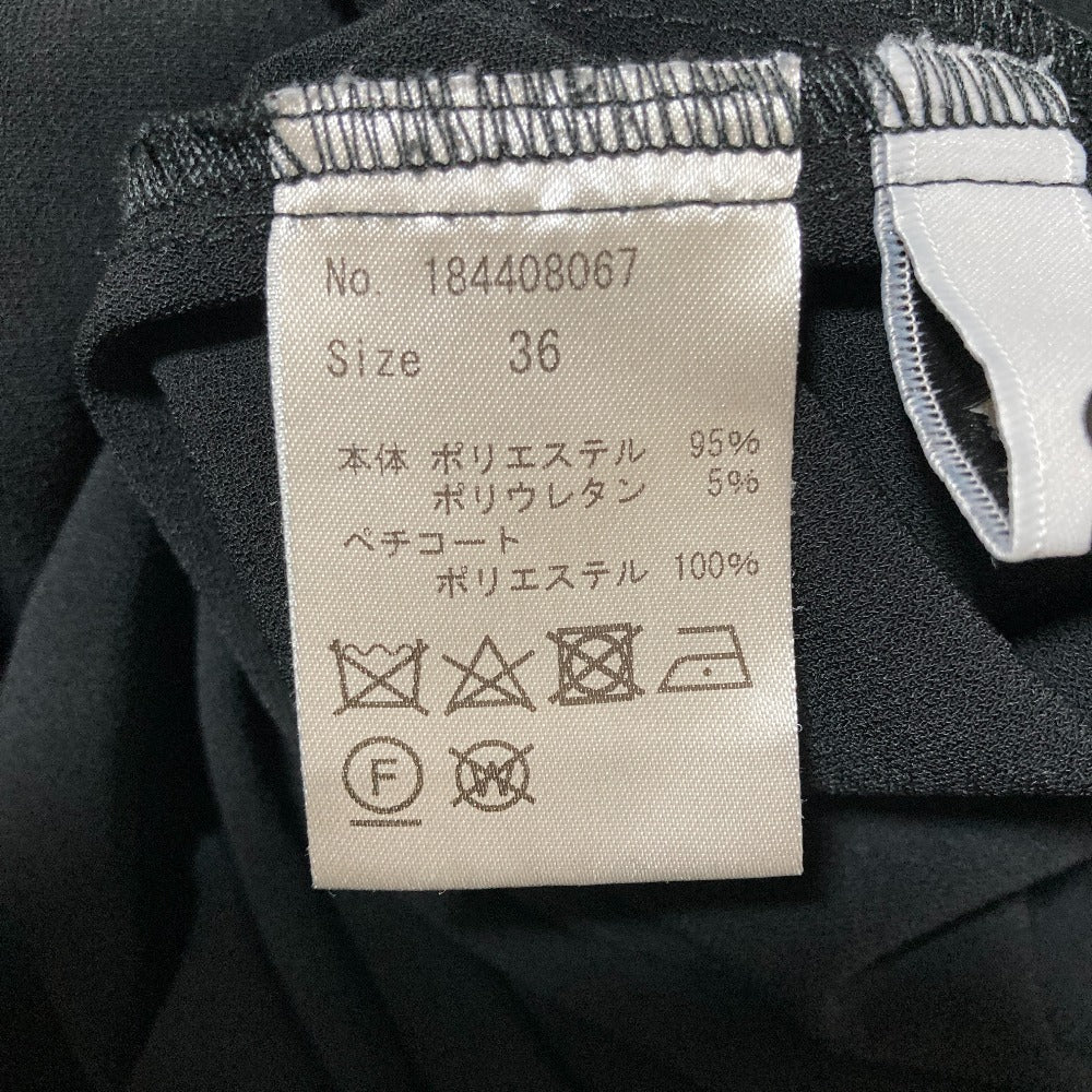コエル ラッフルカラーロングワンピース