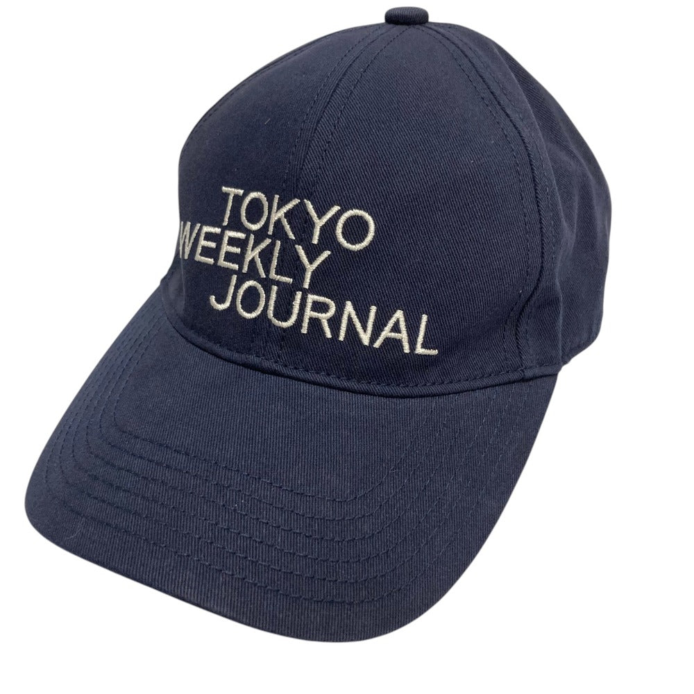 トウキョウウィークリージャーナル ロゴ刺繍キャップ