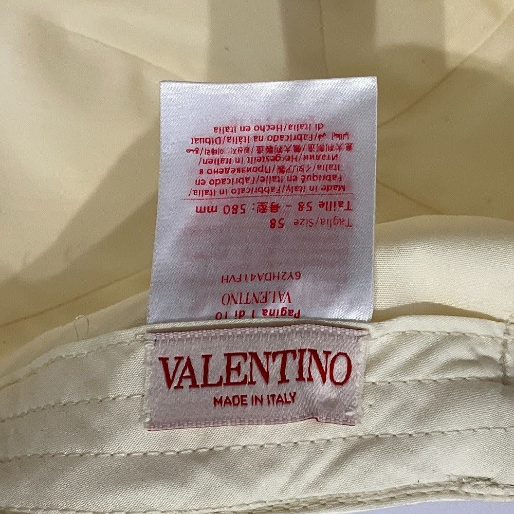 ヴァレンティノ CHEZ VALENTINO コットンベースボールキャップ