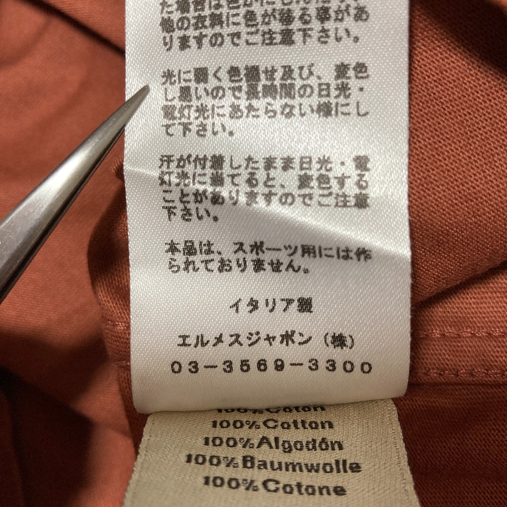 エルメス タートルネックレイヤード風Tシャツ