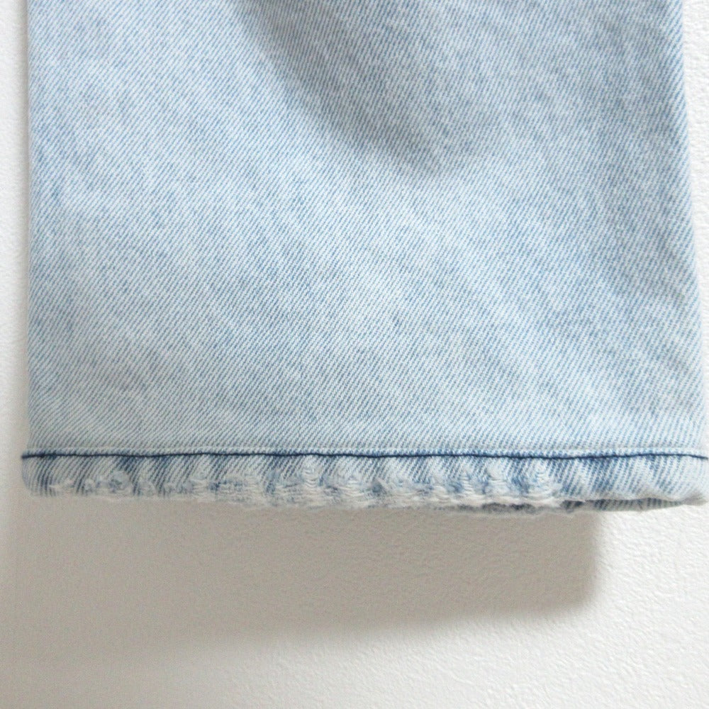 スリーバイワン ABBI JEAN ASYMMETRICAL WAIST CLEAN デニムパンツ