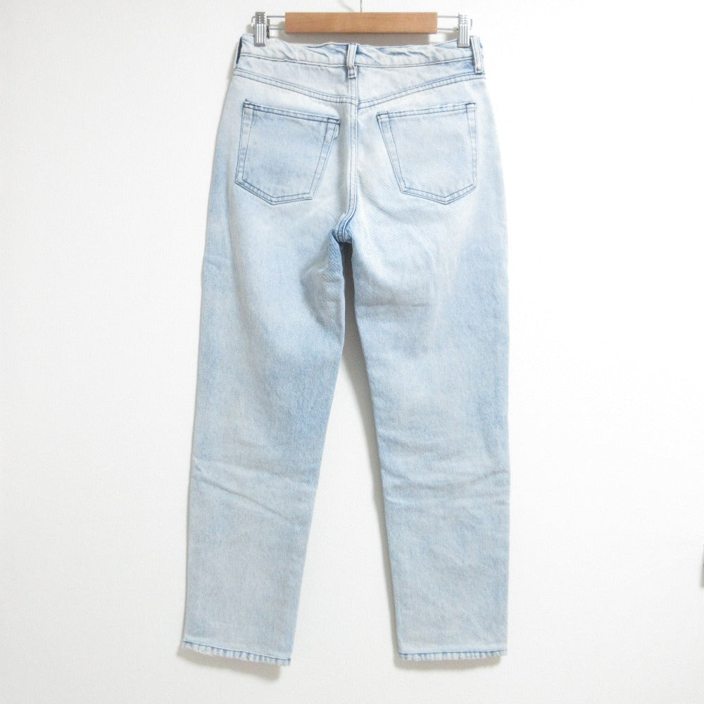 スリーバイワン ABBI JEAN ASYMMETRICAL WAIST CLEAN デニムパンツ
