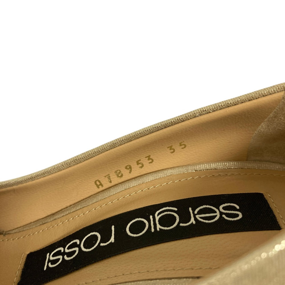 セルジオロッシ SR1 レザーパンプス