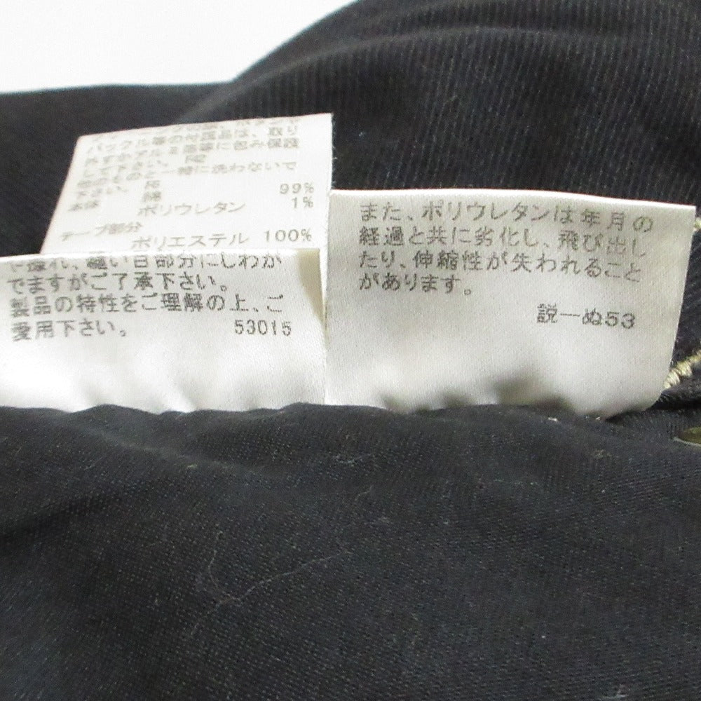 バーバリーブルーレーベル デニムクロップドパンツ