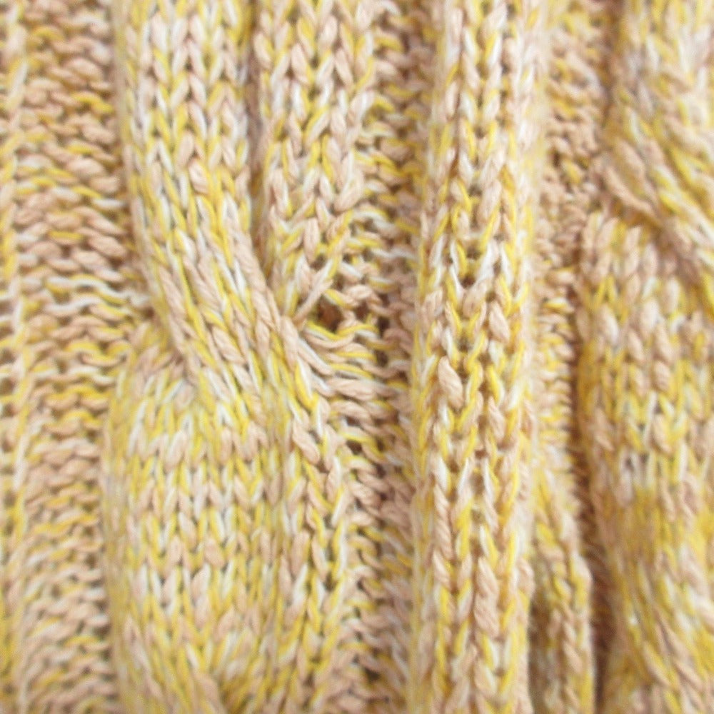 マルニ ウールアシンメトリーケーブルニットセーター