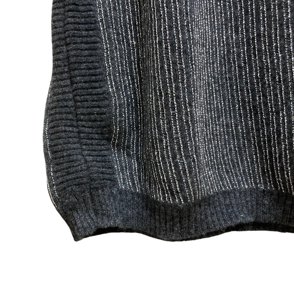 ヴァレンティノブティック カシミヤブレンド ラメ糸 ニットベスト