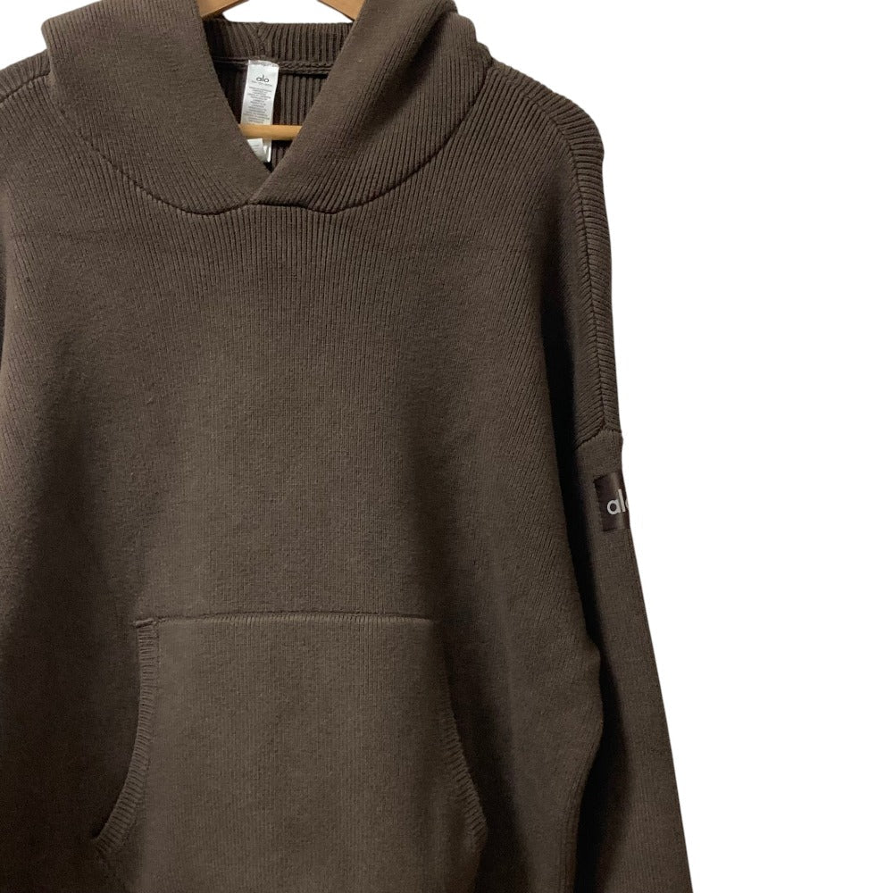 アローヨガ Scholar Hooded Sweater ニットパーカー