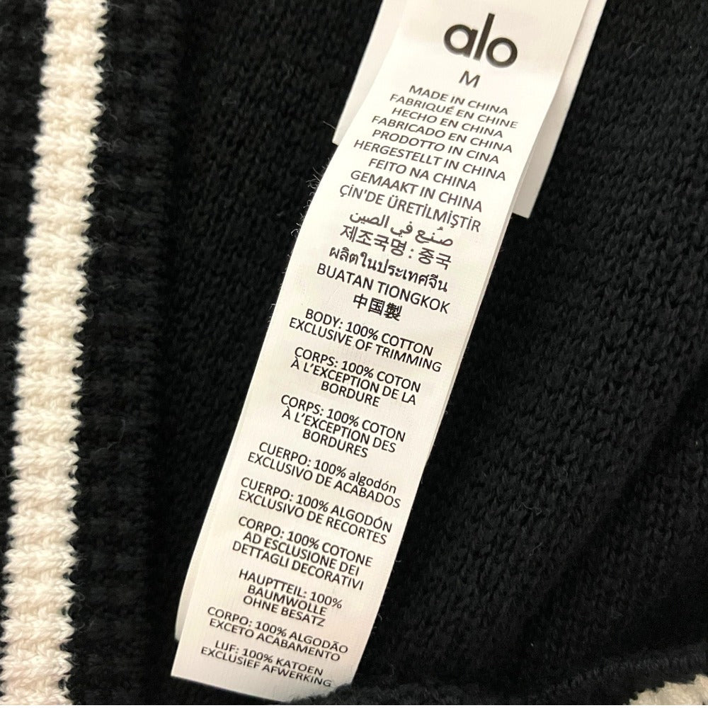 アローヨガ Tennis Club Sweater ニットカーディガン