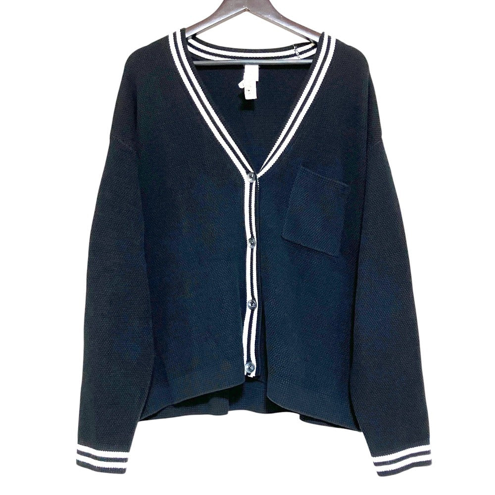 アローヨガ Tennis Club Sweater ニットカーディガン