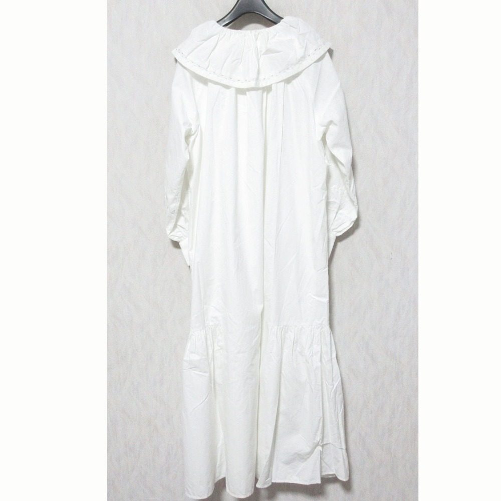 ヌキテパ POPLIN DOBBY ZIGZAG TAPE ワンピース