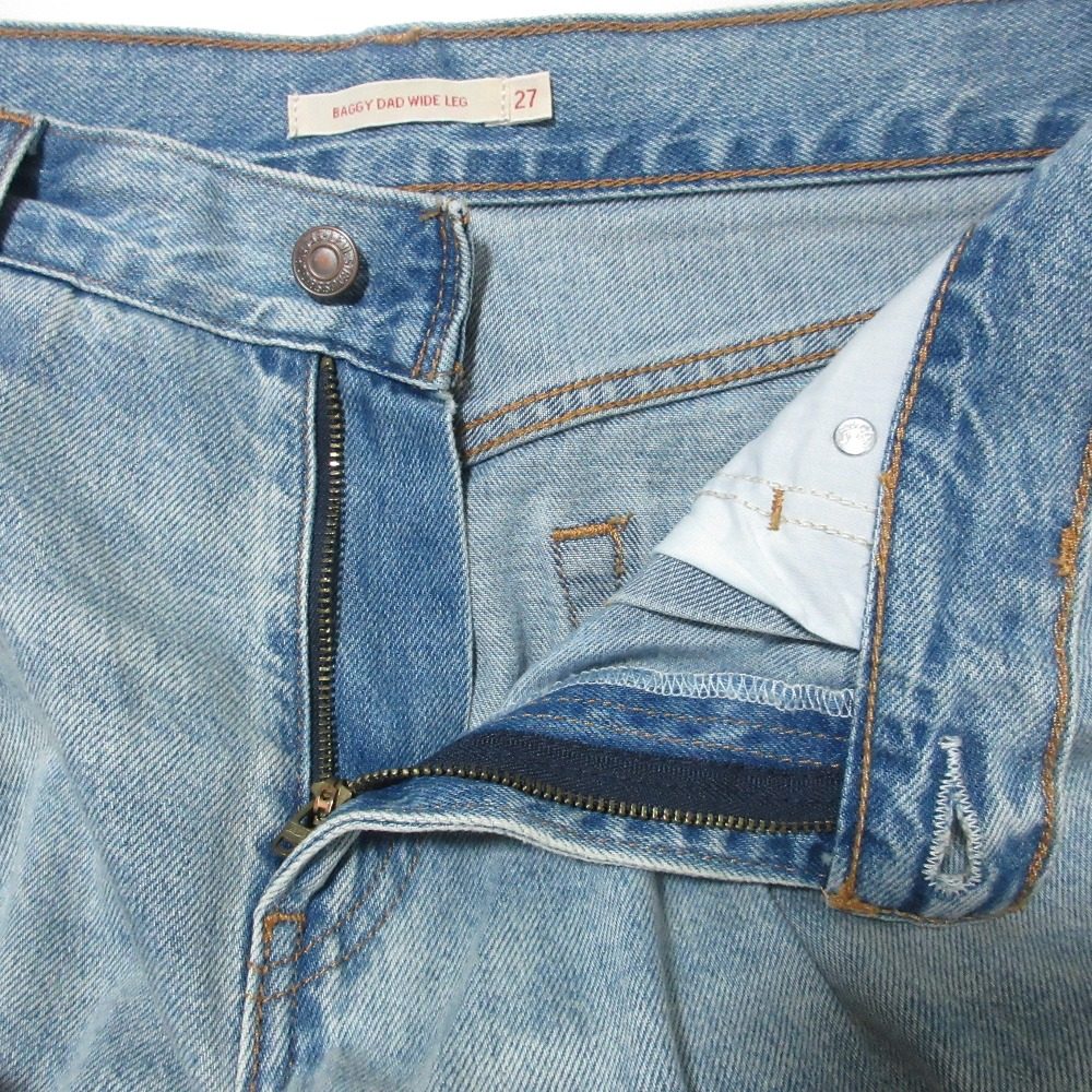 リーバイス BAGGY DAD WIDE LEG デニムパンツ