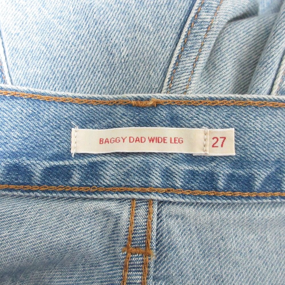 リーバイス BAGGY DAD WIDE LEG デニムパンツ