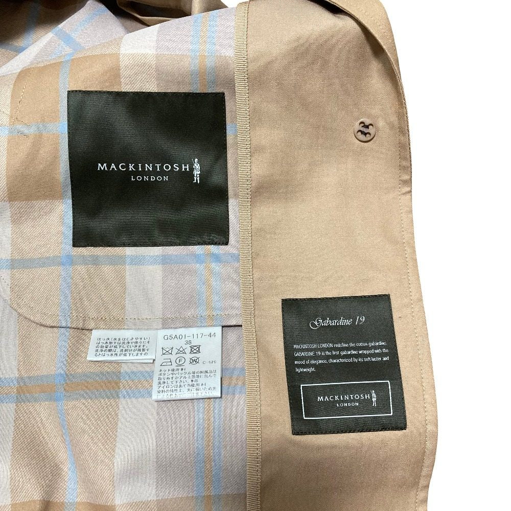 マッキントッシュロンドン コットンギャバジンコート