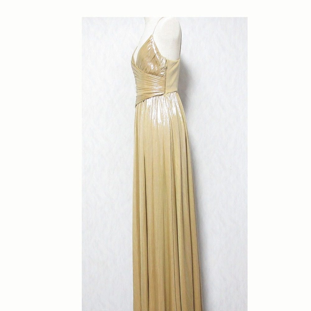 レトロフェット メタルロングドレス