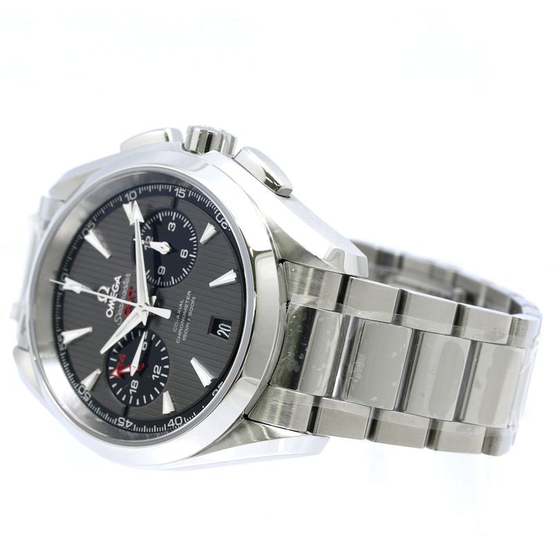 オメガ シーマスター アクアテラ 150m コーアクシャル GMT ステンレススチール メンズ
