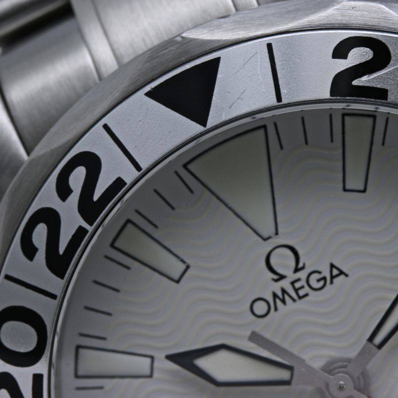 オメガ シーマスター GMT ステンレススチール メンズ時計