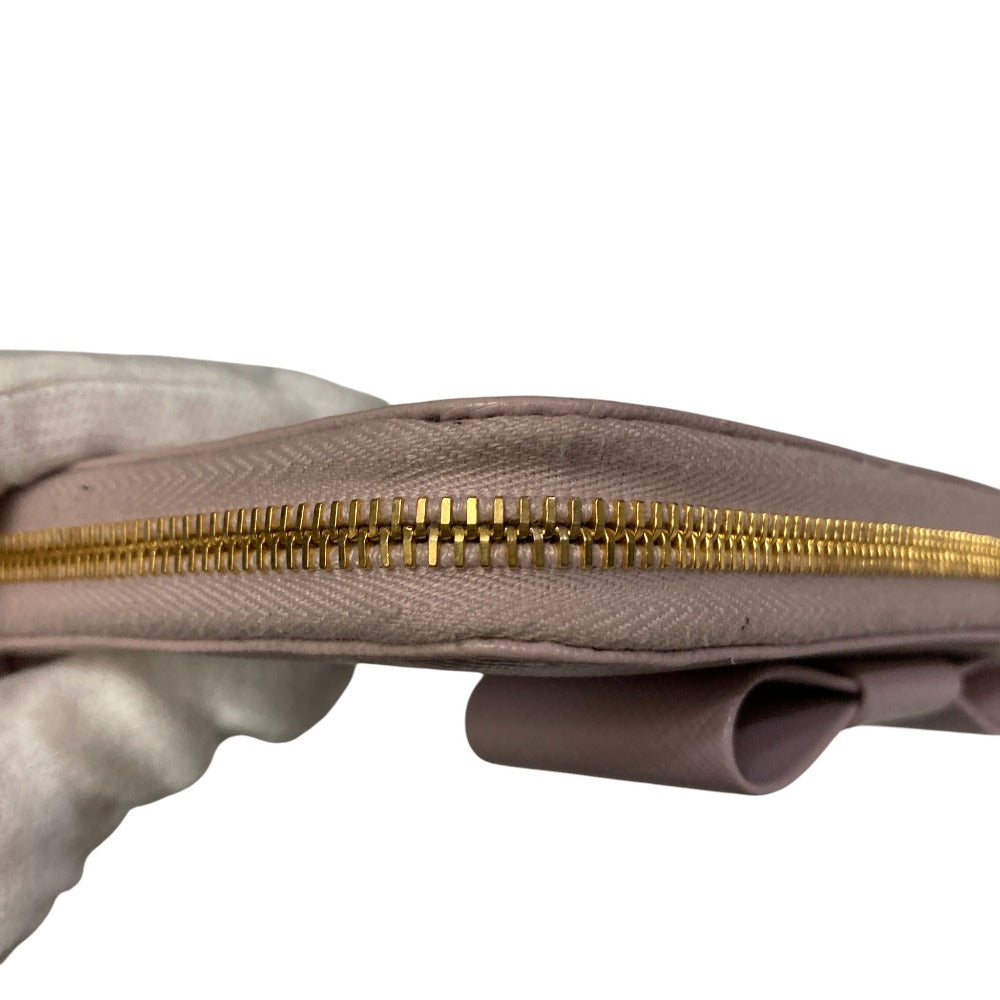 プラダ 1ML506 サフィアノレザー ラウンドファスナー ロングウォレット