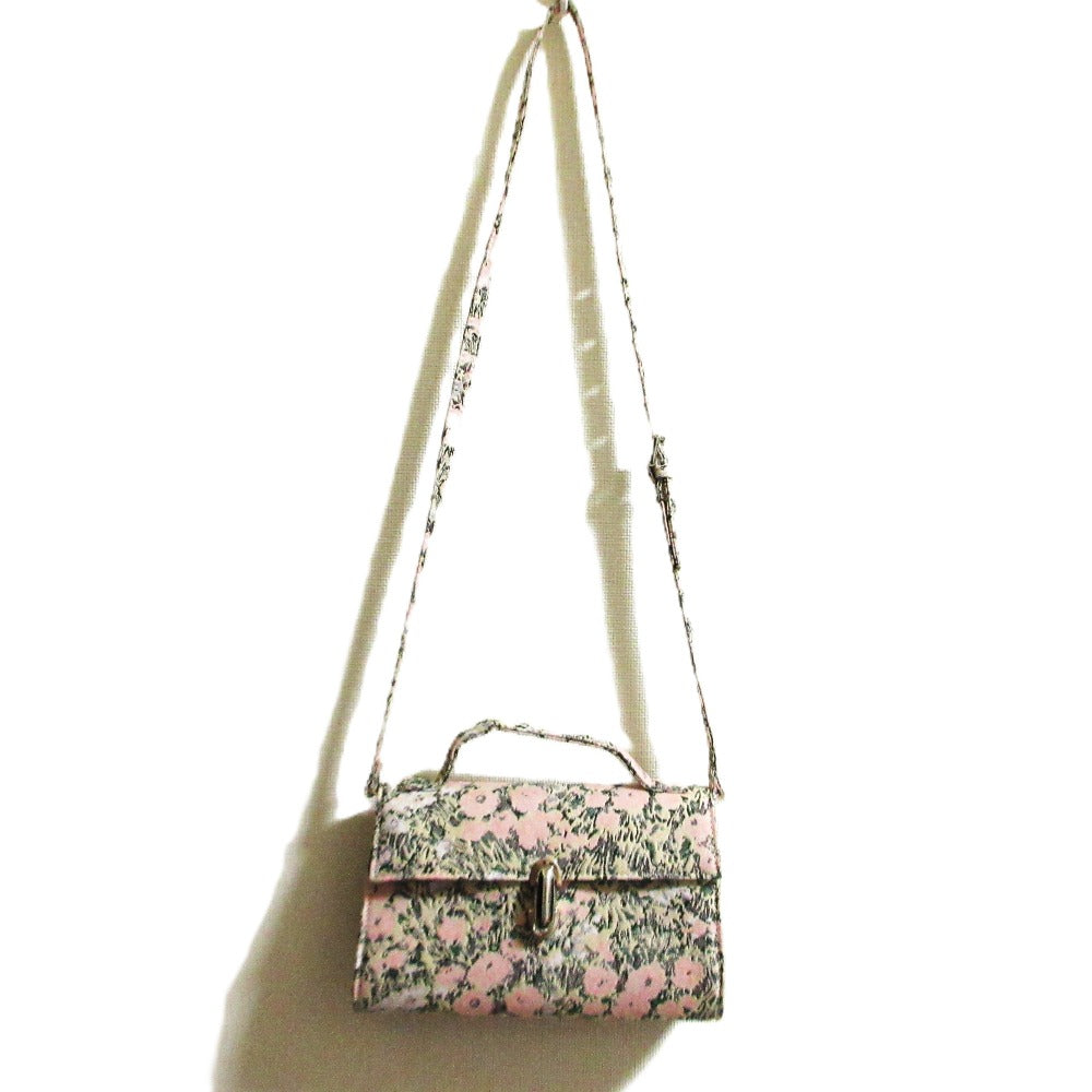 ツル バイ マリコ オイカワ Cadeau フラワージャガード 2wayショルダーバッグ