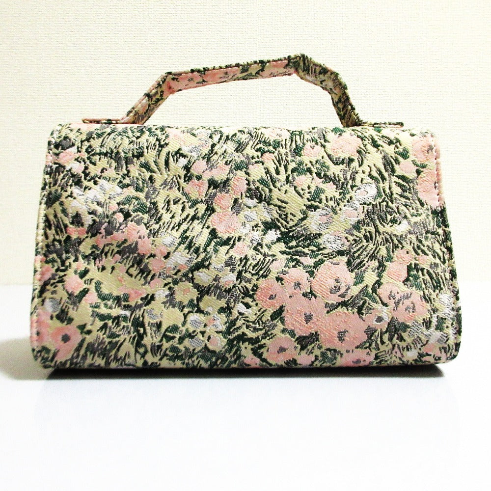 ツル バイ マリコ オイカワ Cadeau フラワージャガード 2wayショルダーバッグ