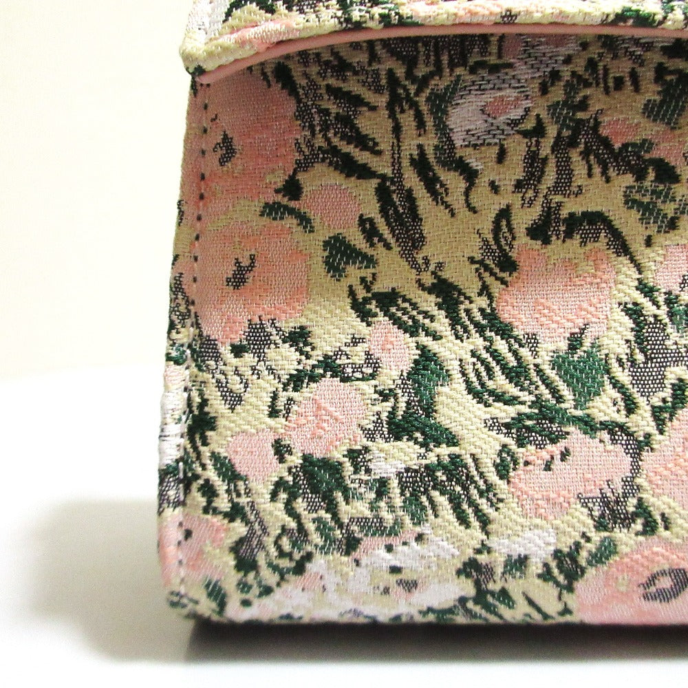 ツル バイ マリコ オイカワ Cadeau フラワージャガード 2wayショルダーバッグ