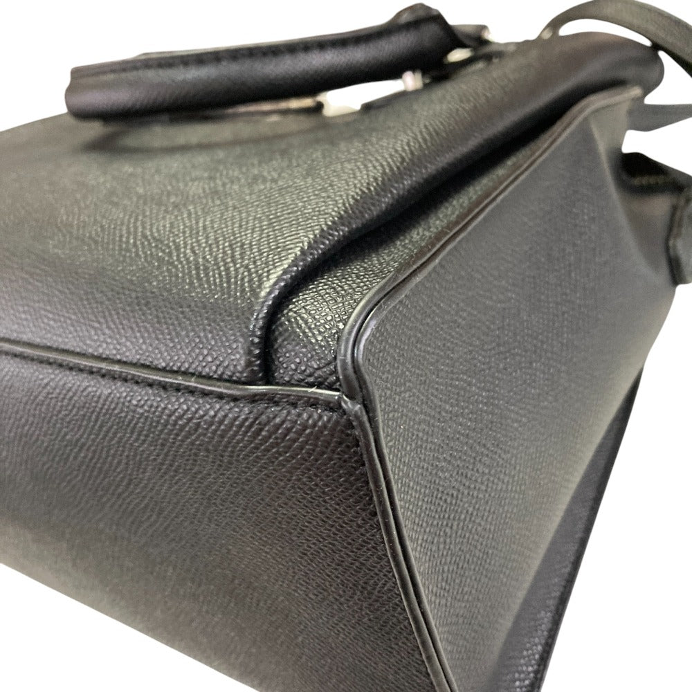 インディヴィ シボ加工エコレザー2WAYバッグ