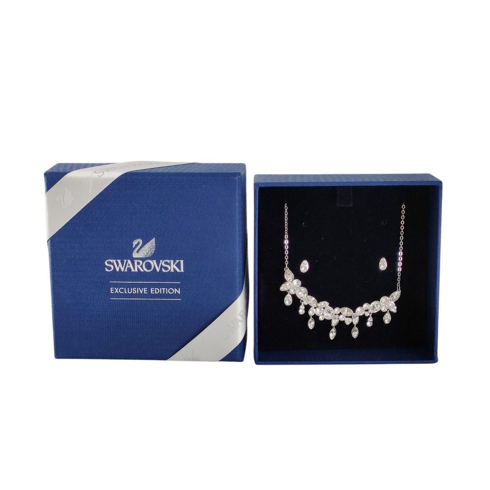 スワロフスキー EXCLUSIVE EDITION Diapason ネックレスピアス2点セット