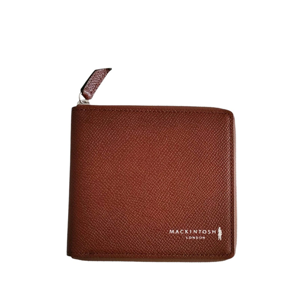 MACKINTOSH LONDON レザー ラウンドファスナー二つ折り財布